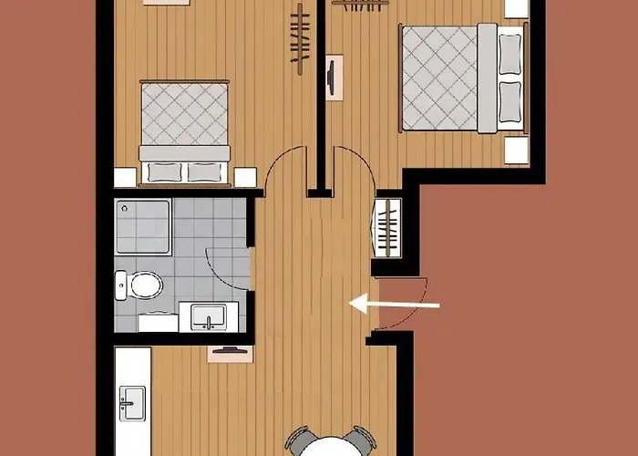 Brivibas - North & South, Free Privat Parking, Free Wifi, Self Check-in * Riga