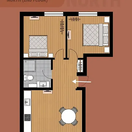 Brivibas - North & South, Free Private Parking, Free Wifi, Self Check-in * Riga